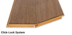 laminate flooring in southwest Florida being put together